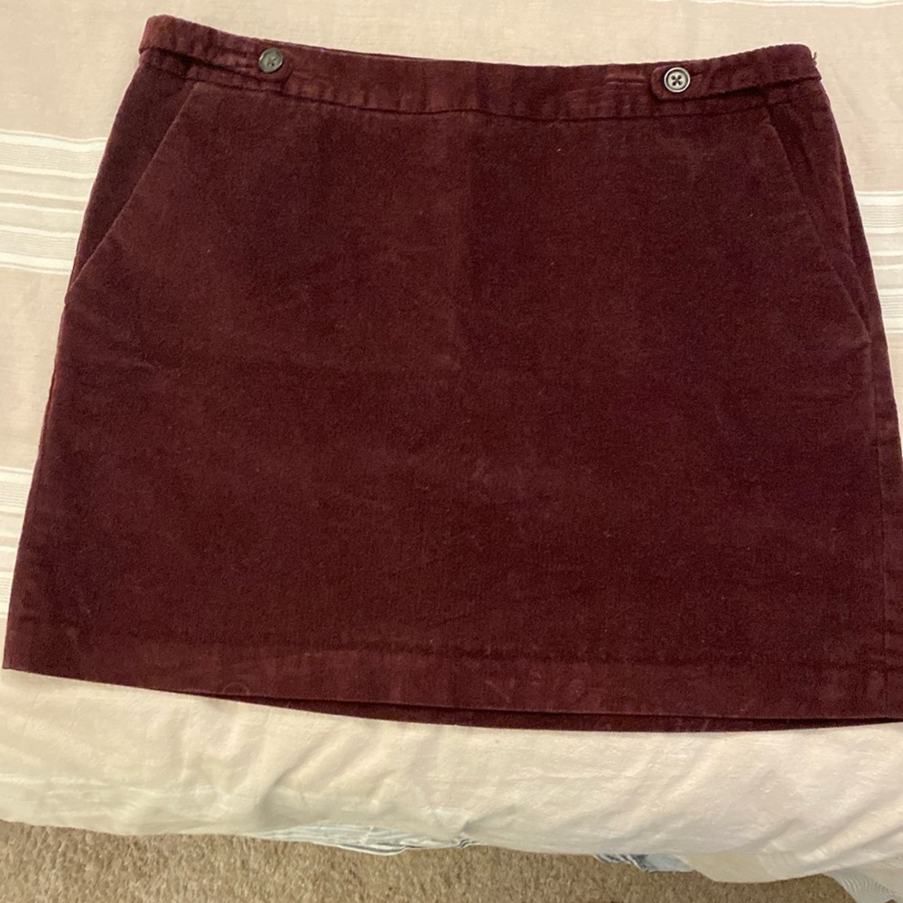 Banana Republic Corduroy Mini Skirt